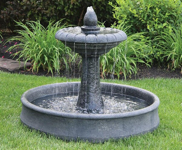 Hampton Fountain On 46" Round Pool - 36" High - Image 2