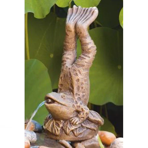 Handstand Frog Piped Water Feature - Image 2