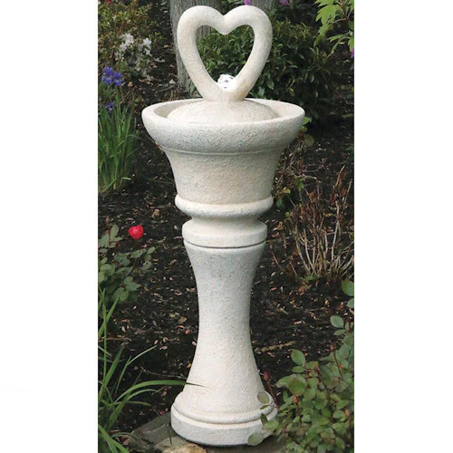 Heart Love Fountain with Light - Image 2