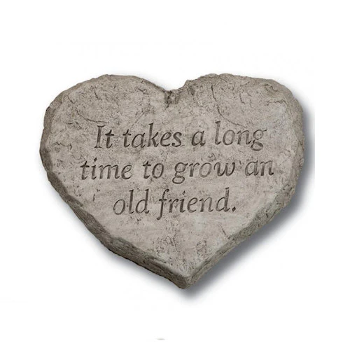 Heart Stone- It takes a long time to grow an old friend - Image 2