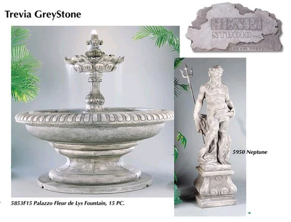 Henri Color Sample - Trevia GreyStone