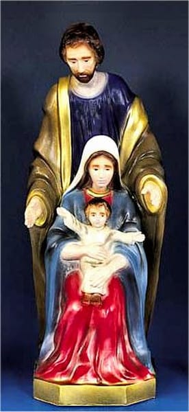 Holy Family Colored 24" High