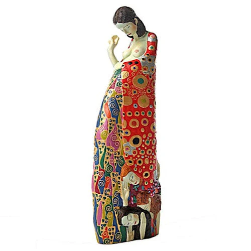 Hope Woman Expecting Child Sculpture By Gustave Klimt