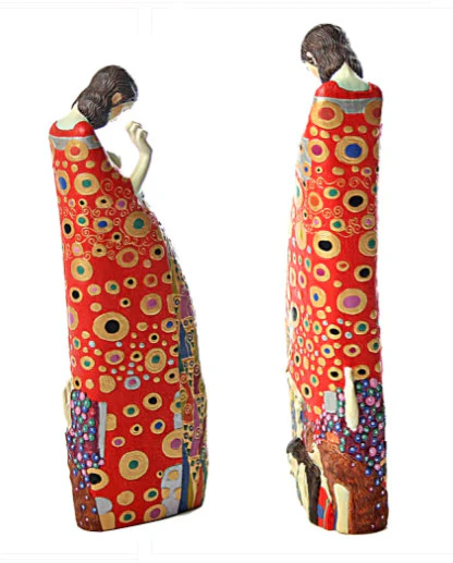 Hope Woman Expecting Child Sculpture By Gustave Klimt - Image 3