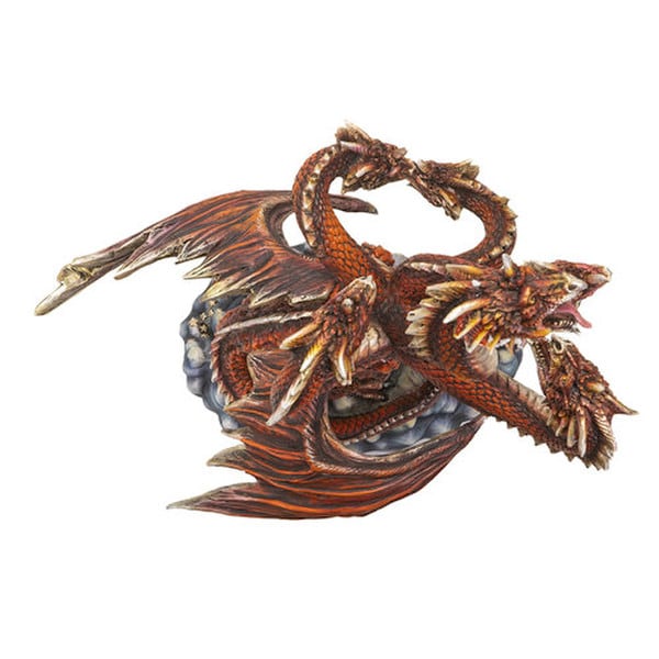 Hydra Dragon Sculpture Seven Headed Figurine - Image 3