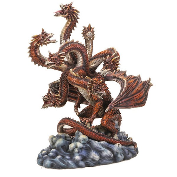 Hydra Dragon Sculpture Seven Headed Figurine - Image 4