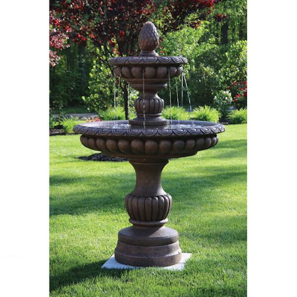Isabella Cement Garden Fountain 64.5" High
