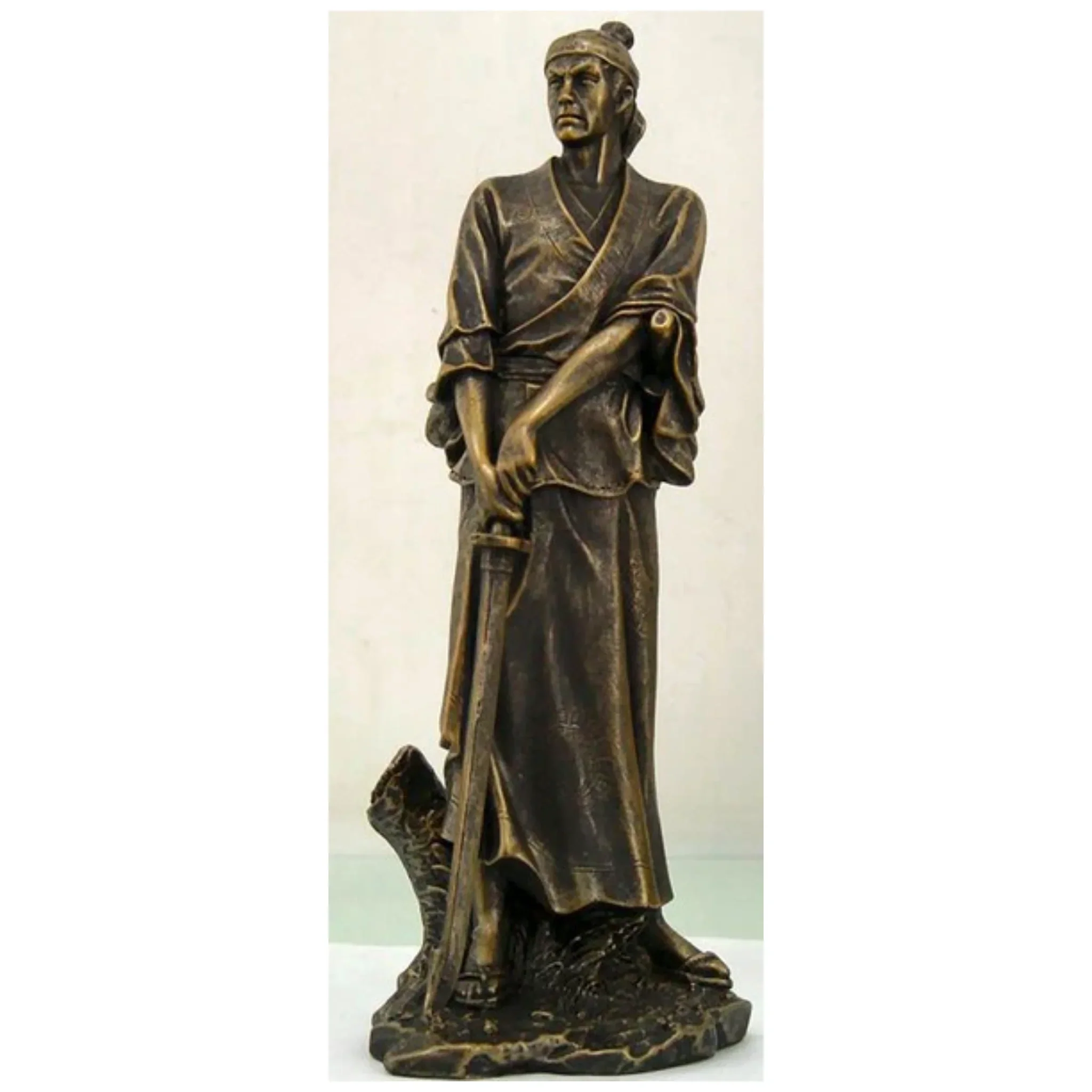 Japanese Faithful Samurai Sculpture