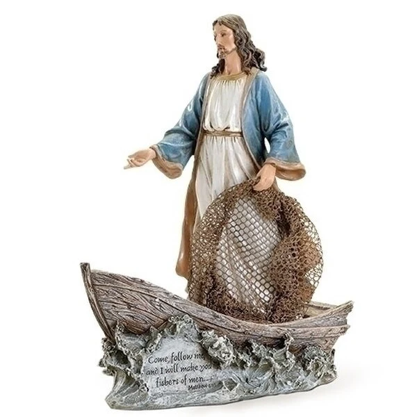Jesus the Fisherman Sculpture