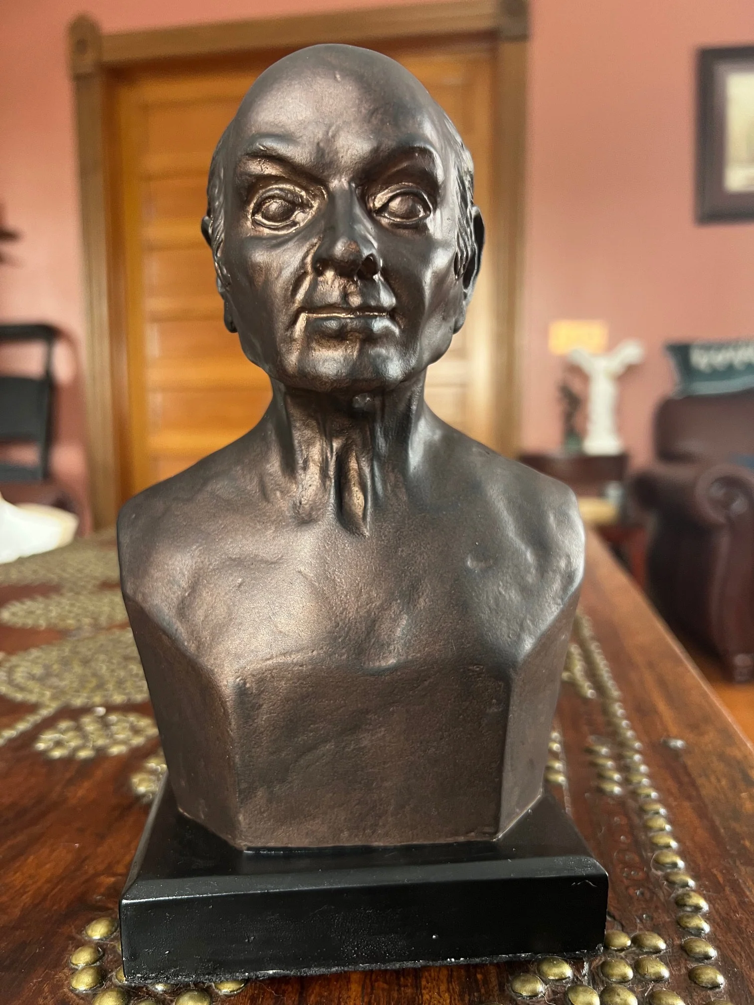 John Quincy Adams Presidential Bust Sculpture - Image 4