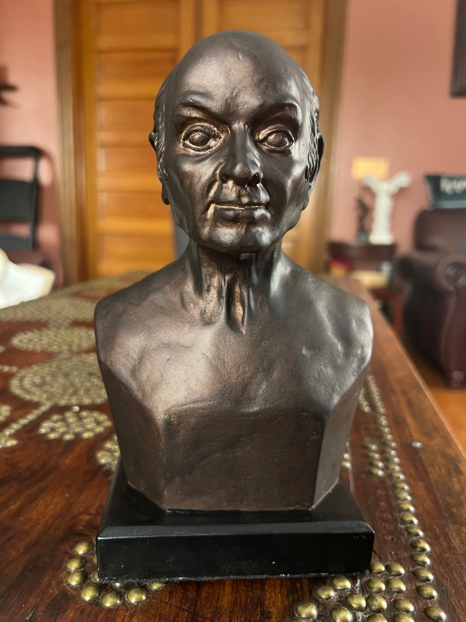 John Quincy Adams Presidential Bust Sculpture - Image 5