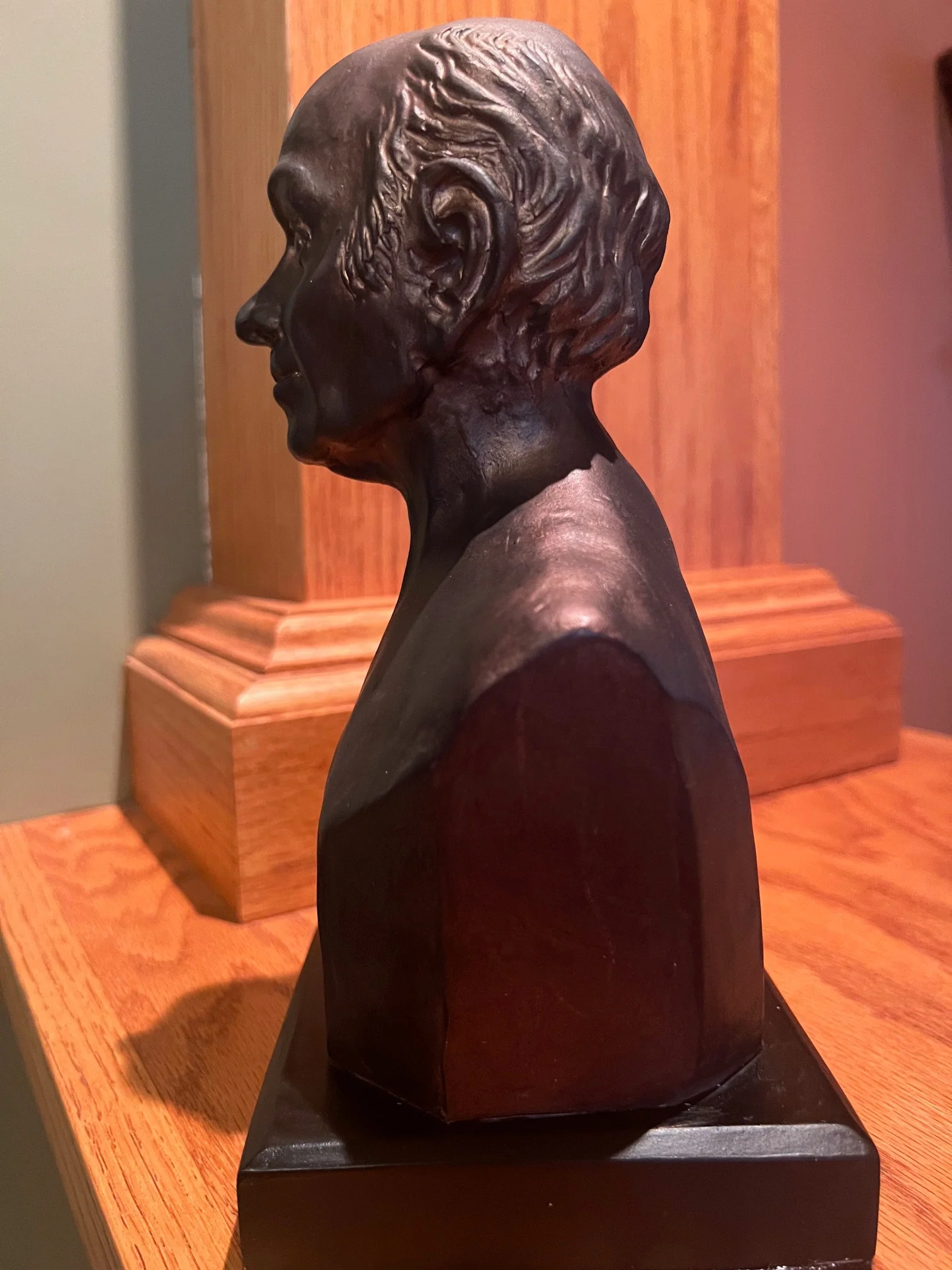 John Quincy Adams Presidential Bust Sculpture - Image 7