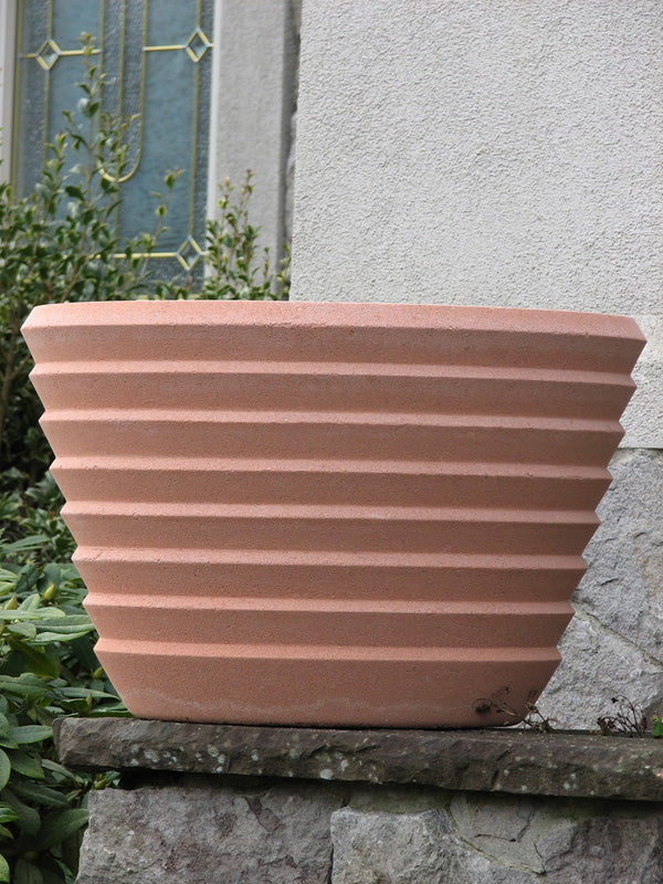 Johnson Wax Building Planter Medium by Frank Lloyd Wright
