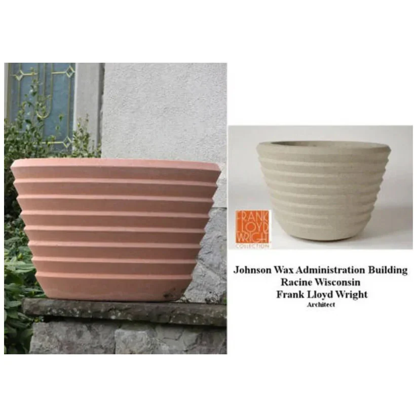 Johnson Wax Building Planter Medium by Frank Lloyd Wright - Image 3