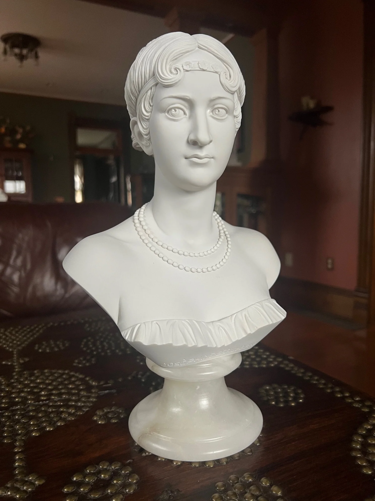 Josephine Beauharnais Bust Sculpture 14"High
