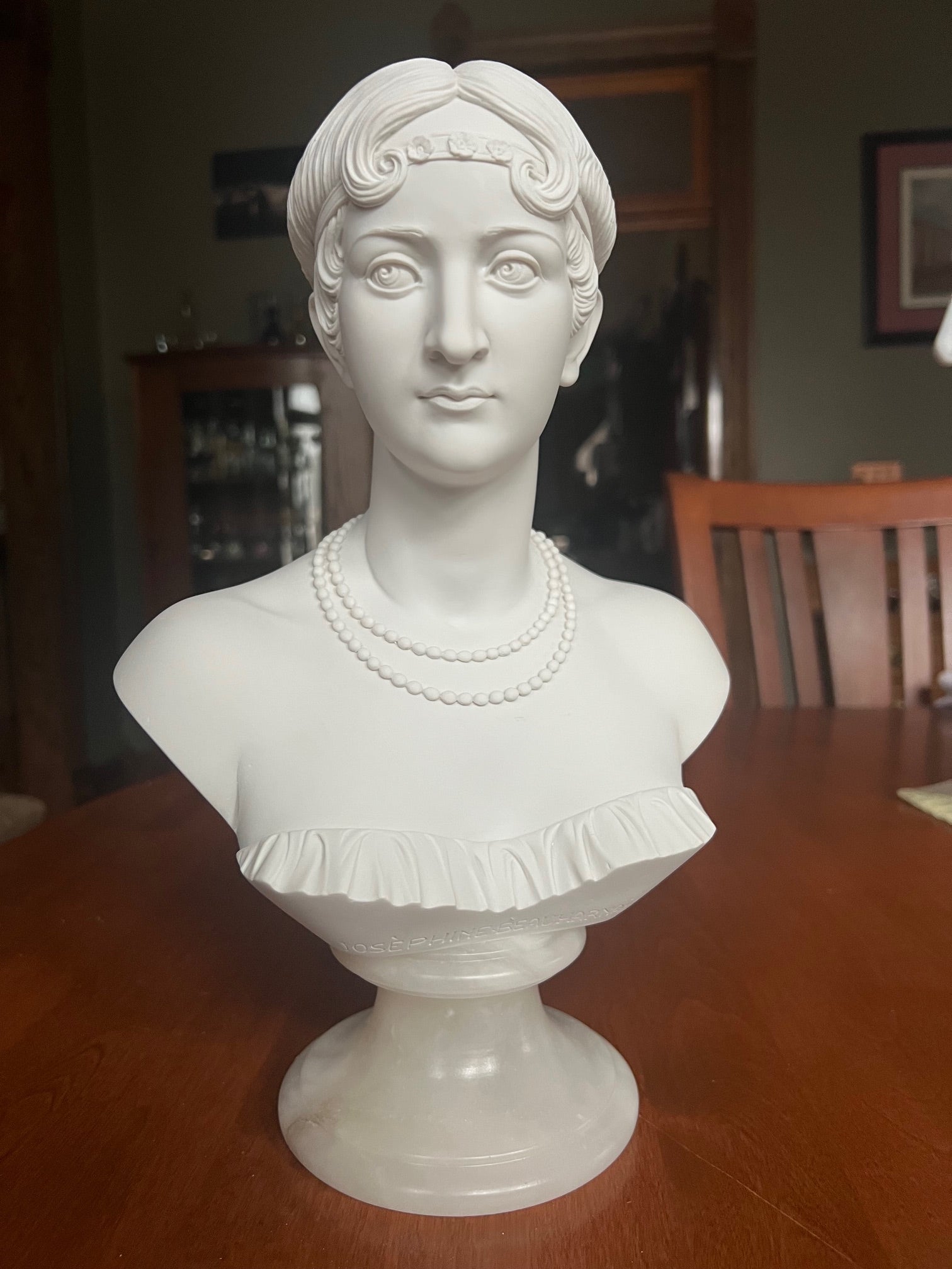 Josephine Beauharnais Bust Sculpture 14"High - Image 2