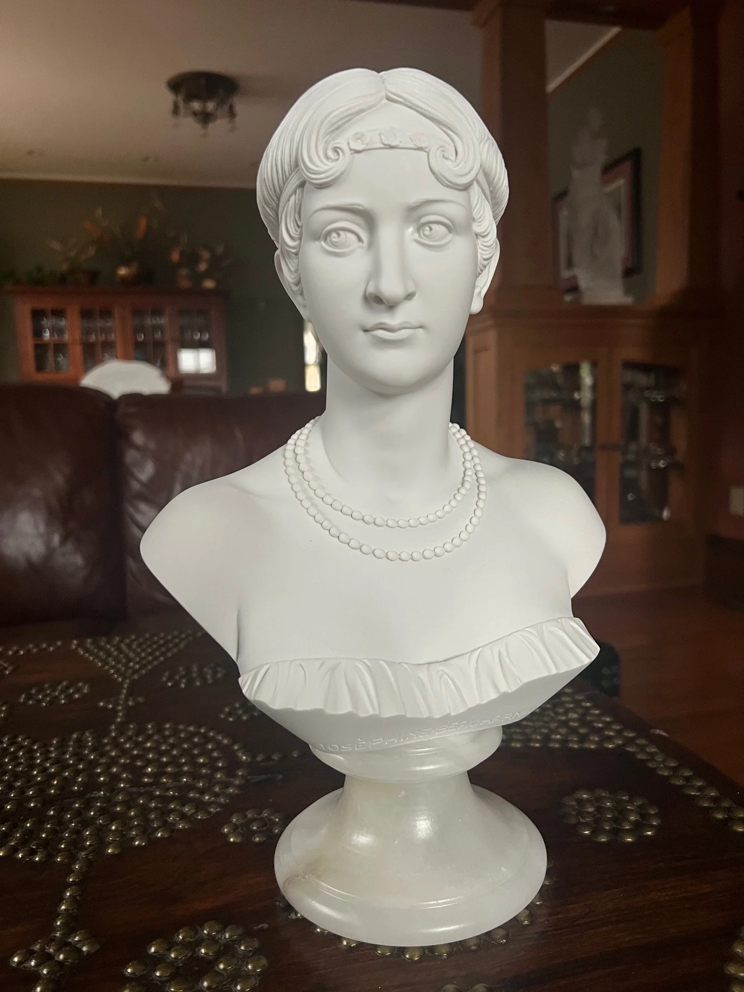 Josephine Beauharnais Bust Sculpture 14"High - Image 3