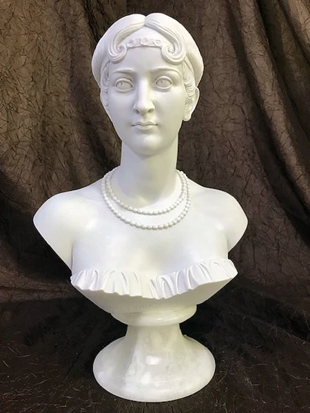 Josephine Beauharnais Bust Sculpture 14"High - Image 9