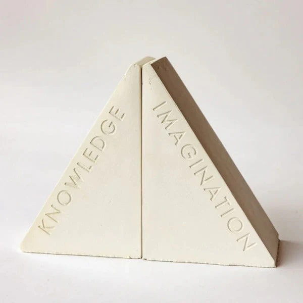 Knowledge + Imagination Bookends