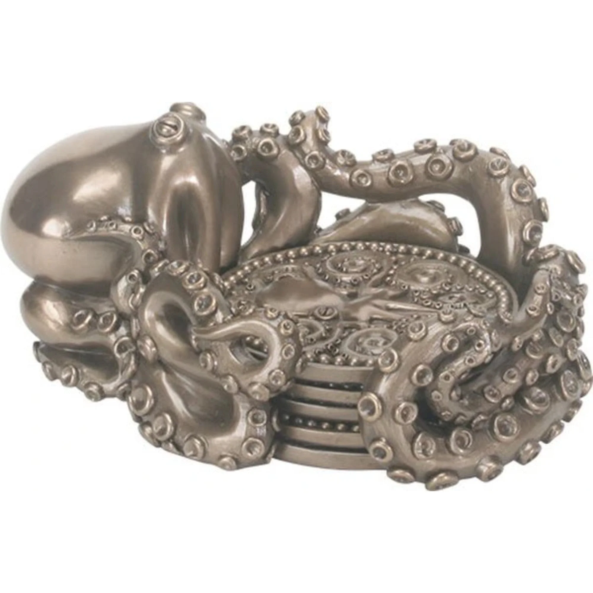 Kraken Coaster Holder Sculpture Giant Squid - Image 3
