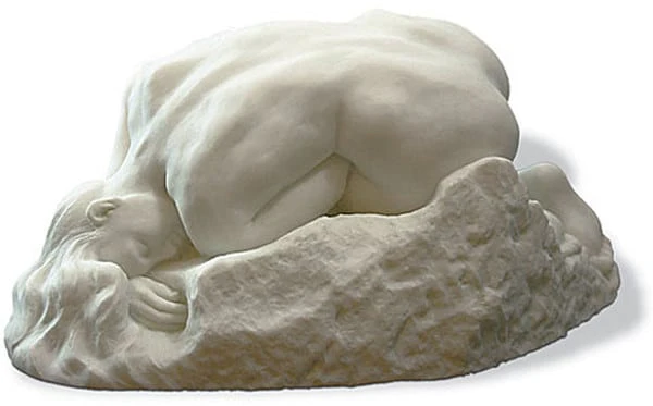 La Danaide Reclining Female Nude Rodin Statue - Image 3