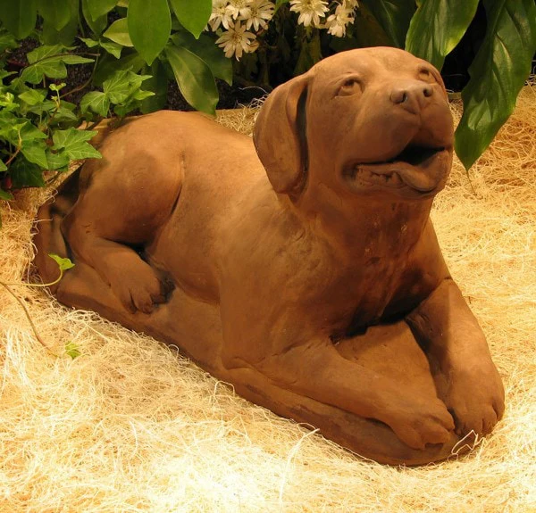 Labrador Puppy Dog Sculpture - Image 2