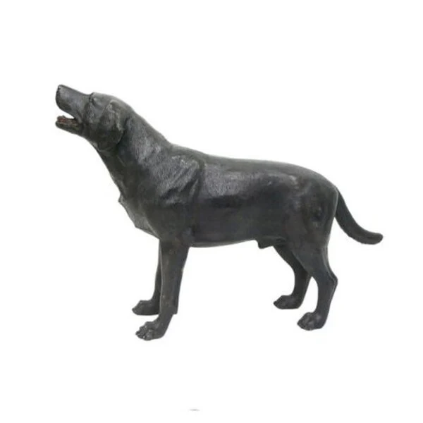 Labrador Retriever Bronze Life-Size Statue - Image 3