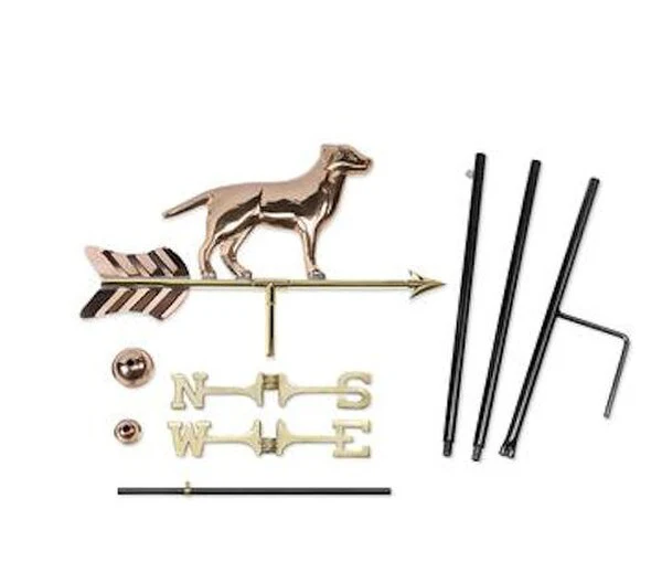Labrador Retriever Weathervane Garden Pole - Image 2