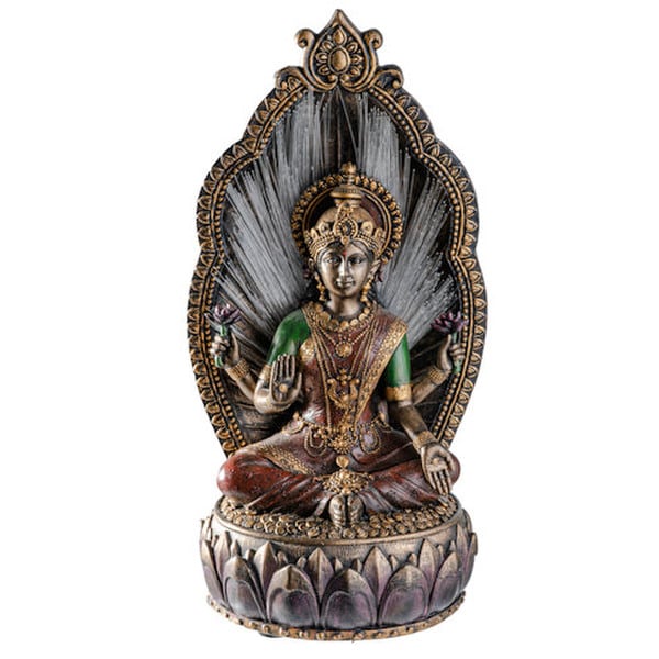 Lakshmi Fiber Optic Statue