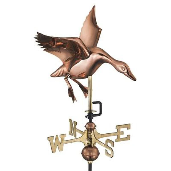 Landing Duck Copper Weathervane