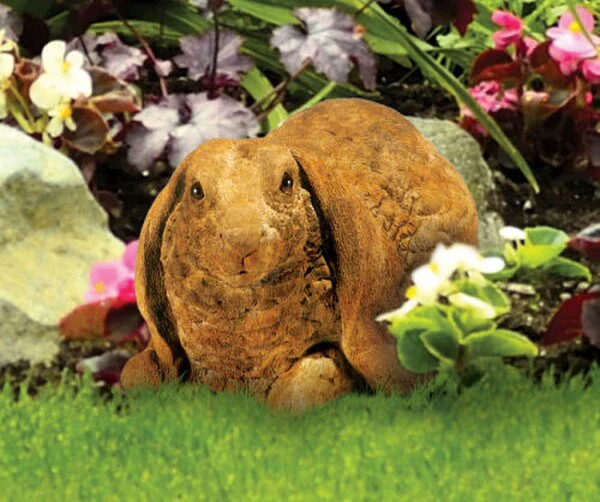 Large Lop-Eared Rabbit Bunny Statue