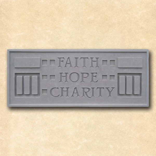 Larkin Faith Hope Charity Plaque – Frank Lloyd Wright Replica - Image 4