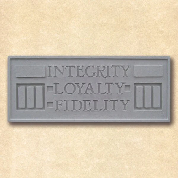 Larkin Plaque Integrity Loyalty Fidelity – Frank Lloyd Wright - Image 2
