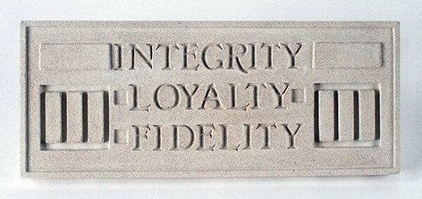 Larkin Plaque Integrity Loyalty Fidelity – Frank Lloyd Wright - Image 3