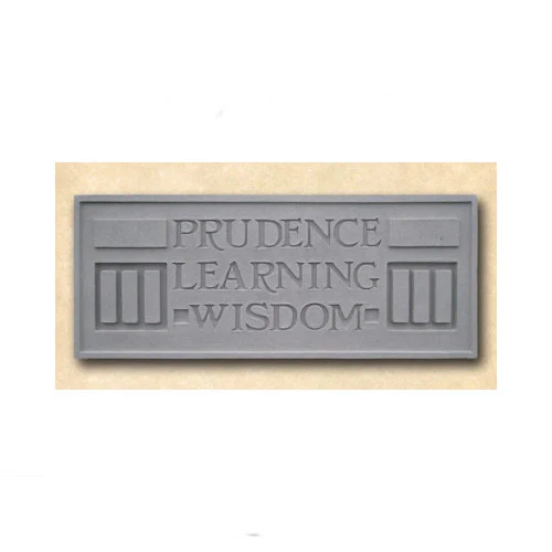Larkin Prudence Learning Wisdom Wall Plaque