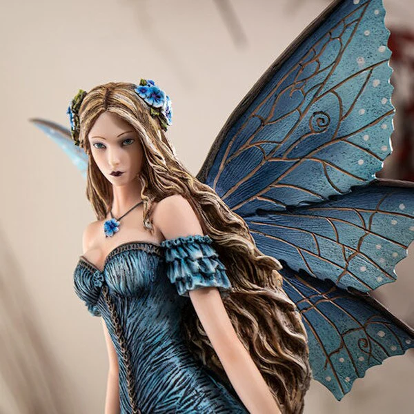 Lavender Fairy Statue Figurine - Image 7