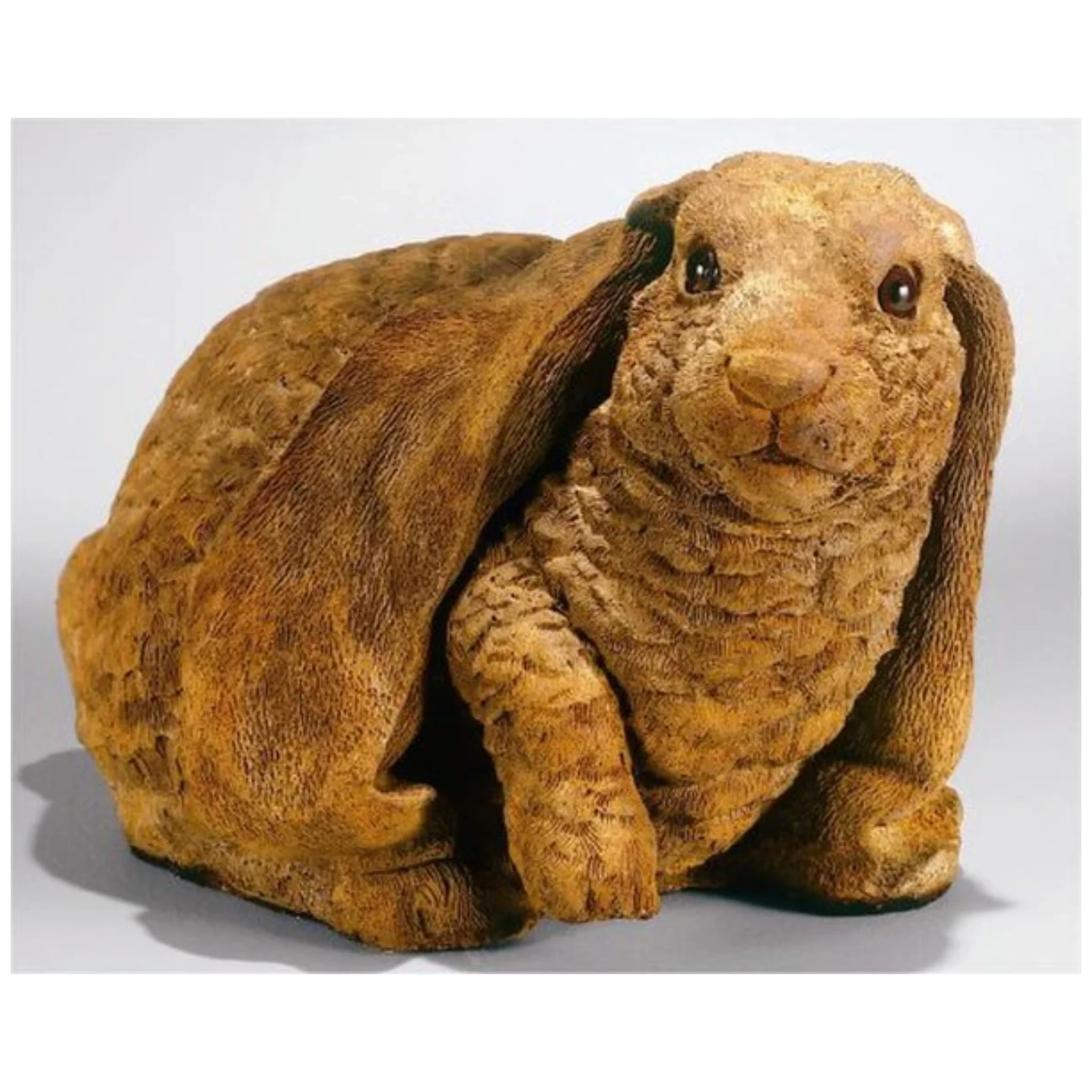 Lifted Paw Lop-eared Rabbit Bunny Statue - Image 2