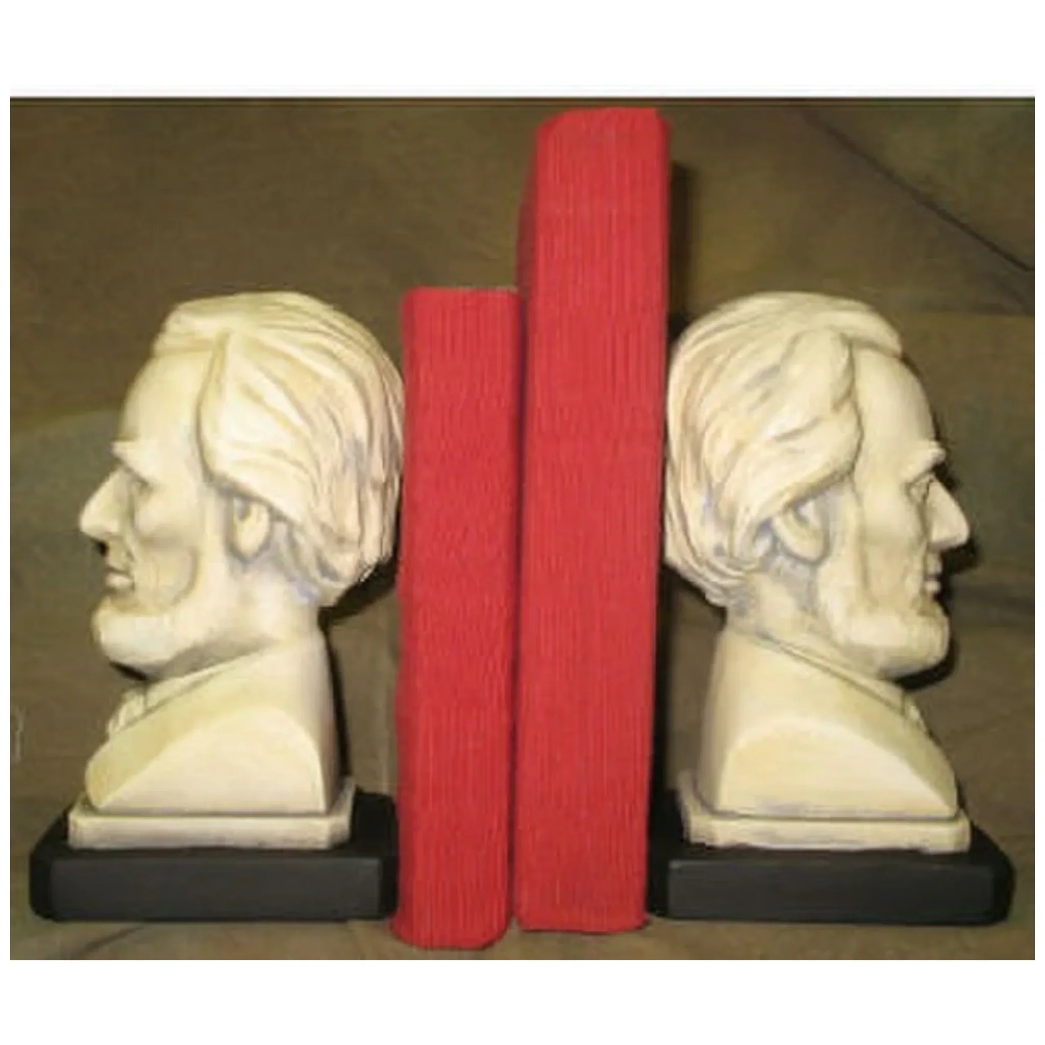 Abe Lincoln Heritage Bookends Set
