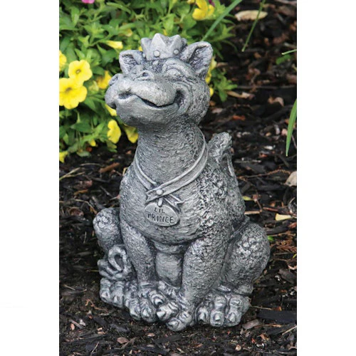 Little Dragon Prince Garden Statue - Image 2