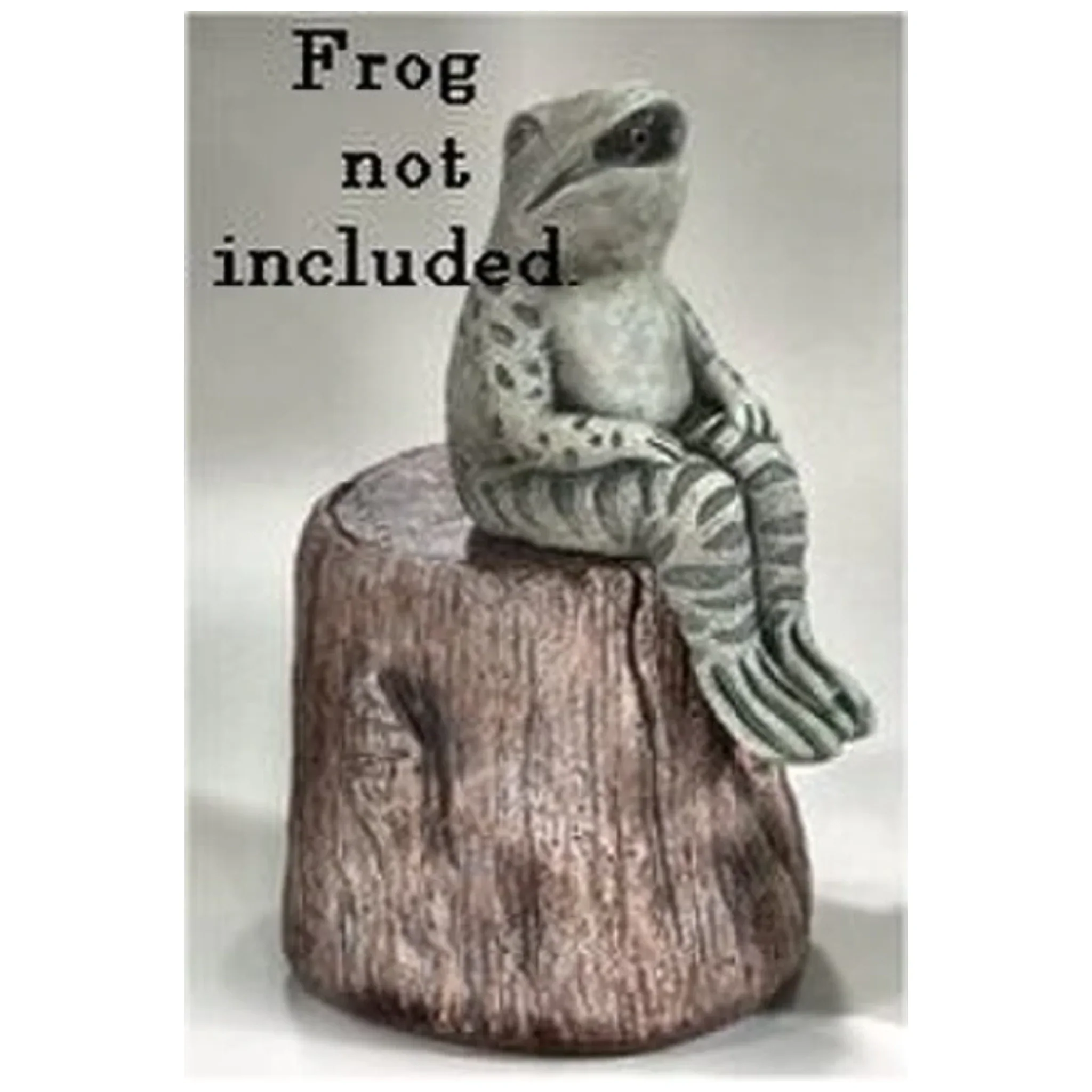 Log Pedestal Small 8.5" High
