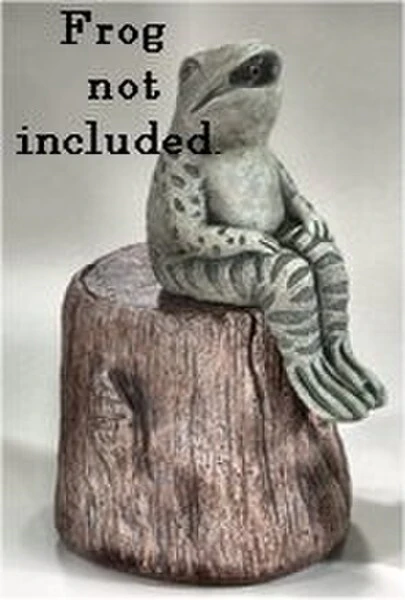 Log Pedestal Small 8.5" High - Image 3