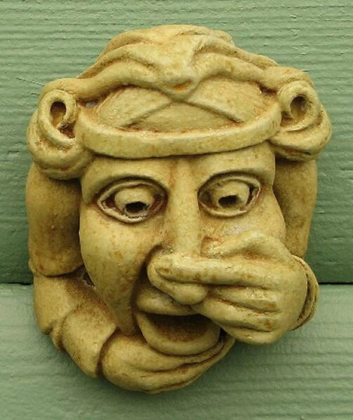 Maiden Gargoyle Wall Plaque
