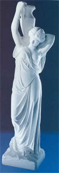 Maiden With Jug Sculpture 37" High - Image 2