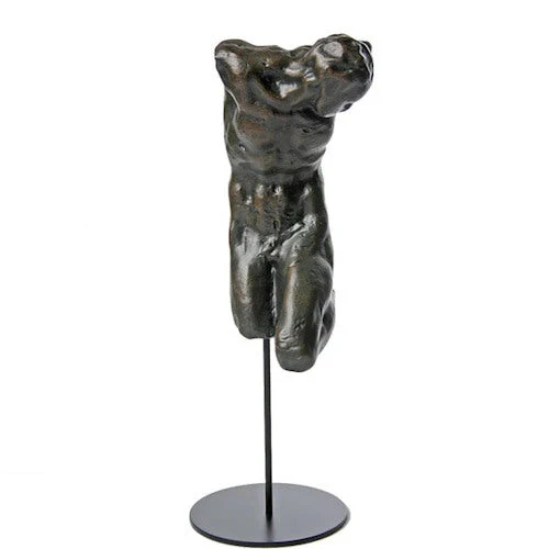 Male Body Twisting Corps By Michelangelo Statue