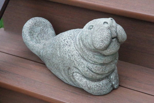 Manatee Garden Statue