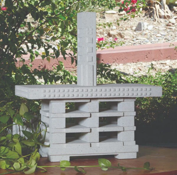 Frank Lloyd Wright Conservatory Birdhouse – Architectural Replica - Image 2