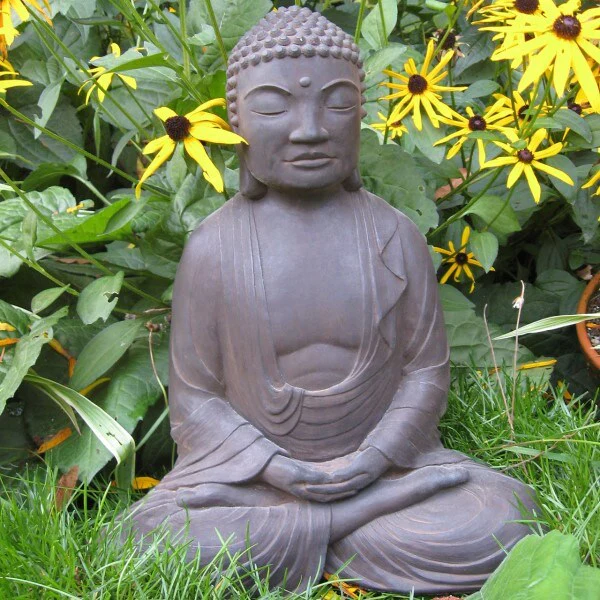 Meditating Buddha 14" High