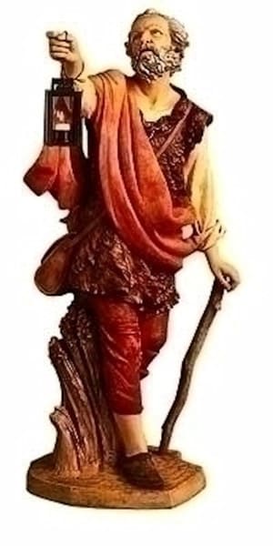 Mordecai with Lantern Statue by Fontanini
