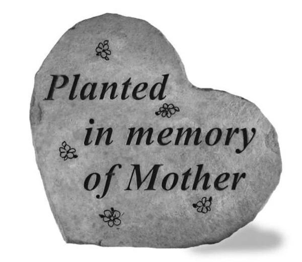 Mother-heart Shaped W/flowers