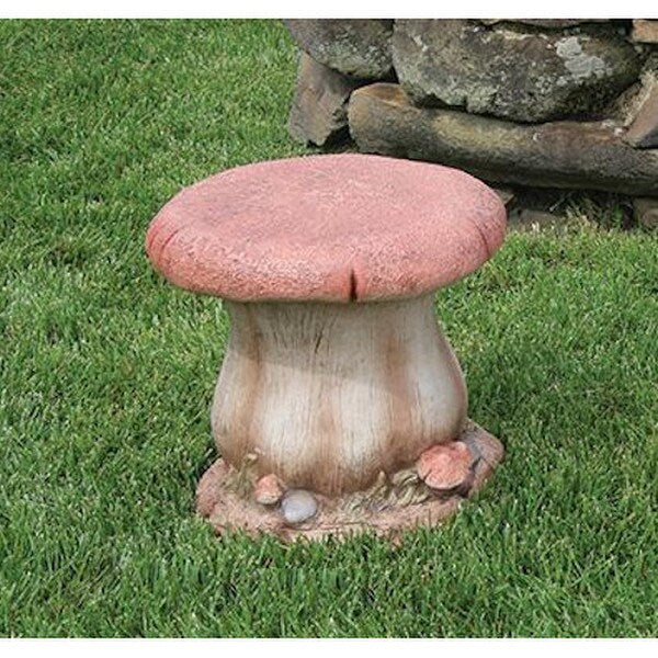 Mushroom Garden Seat Stool Sculpture